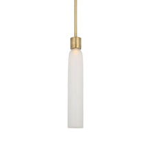 Load image into Gallery viewer, Volver LED Pendant Light in Hand Rubbed Antique Brass (Medium).