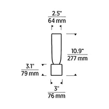 Load image into Gallery viewer, Volver LED Table Lamp - line drawing.