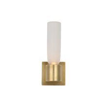 Load image into Gallery viewer, Volver LED Wall Light in Hand Rubbed Antique Brass (Small).