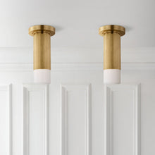 Load image into Gallery viewer, Ace Mini Monopoint LED Flush Mount Ceiling Light in Detail.