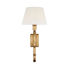 Load image into Gallery viewer, Alana Wall Light in Gilded Plaster.
