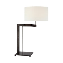 Load image into Gallery viewer, Amell Table Lamp in Weathered Iron.