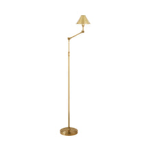 Load image into Gallery viewer, Anette Floor Lamp in Natural Brass.