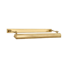 Load image into Gallery viewer, Anette Picture Light in Natural Brass (24-Inch).