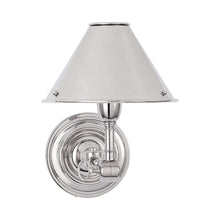 Load image into Gallery viewer, Anette Wall Light in Polished Nickel (1-Light).