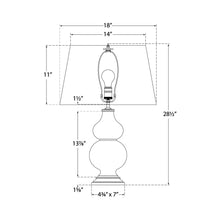 Load image into Gallery viewer, Anita Table Lamp - line drawing.