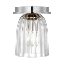Load image into Gallery viewer, Asalea Flush Mount Ceiling Light in Polished Nickel (6.5-Inch).