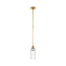 Load image into Gallery viewer, Asalea Pendant Light in Hand-Rubbed Antique Brass.