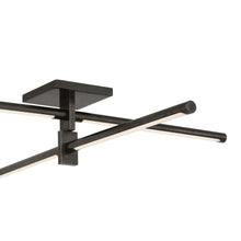 Load image into Gallery viewer, Axis LED Flush Mount Ceiling Light in Detail.