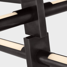Load image into Gallery viewer, Axis LED Flush Mount Ceiling Light in Detail.