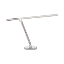 Load image into Gallery viewer, Barrett LED Table Lamp in Polished Nickel.