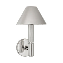 Load image into Gallery viewer, Barrett Wall Light in Polished Nickel (Polished Nickel).