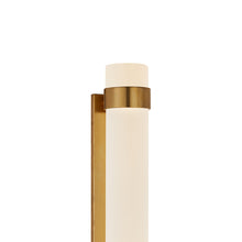 Load image into Gallery viewer, Barton Vertical LED Bath Wall Light in Detail.