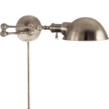 Load image into Gallery viewer, Boston Sing Arm SLG Wall Light in Detail.