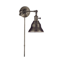 Load image into Gallery viewer, Boston Swing Arm SLE Wall Light in Bronze.
