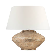 Load image into Gallery viewer, Brewer Table Lamp in Rustic Terracotta.