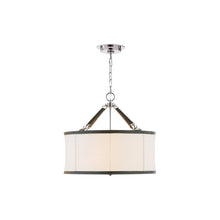 Load image into Gallery viewer, Broomfield Pendant Light in Polished Nickel (Small).