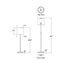 Load image into Gallery viewer, Bryant Floor Lamp - line drawing.