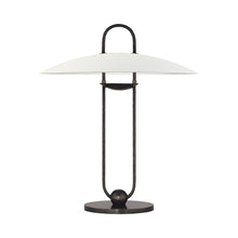 Load image into Gallery viewer, Cara LED Table Lamp in Bronze.