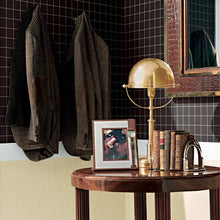 Load image into Gallery viewer, Carthage Table Lamp in living room.