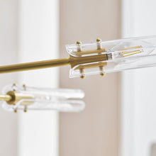 Load image into Gallery viewer, Casoria Radial LED Chandelier in Detail.
