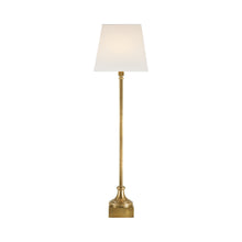 Load image into Gallery viewer, Cawdor Table Lamp in Antique-Burnished Brass.