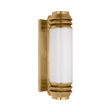 Load image into Gallery viewer, Chadwell LED Bath Wall Light in Natural Brass (19-Inch).
