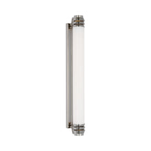 Load image into Gallery viewer, Chadwell LED Bath Wall Light in Polished Nickel (24.5-Inch).