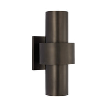 Load image into Gallery viewer, Chalmette Wall Light in Aged Iron.