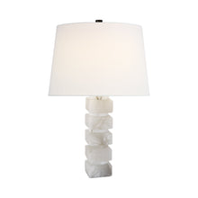 Load image into Gallery viewer, Chunky Square Table Lamp.