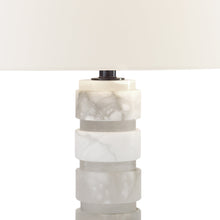 Load image into Gallery viewer, Chunky Table Lamp in Detail.