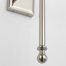 Load image into Gallery viewer, Classic Tail Wall Light in Detail.