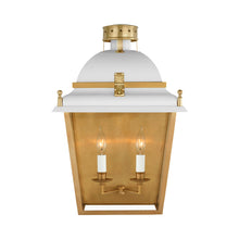 Load image into Gallery viewer, Coventry Outdoor Wall Light in White.