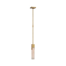 Load image into Gallery viewer, Covet Mini Pendant Light in Antique-Burnished Brass.