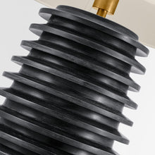 Load image into Gallery viewer, Crenelle Table Lamp in Detail.