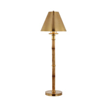 Load image into Gallery viewer, Dalfern Table Lamp in Waxed Bamboo/Natural Brass (Natural Brass).