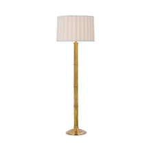 Load image into Gallery viewer, Downing Floor Lamp in Natural Brass.