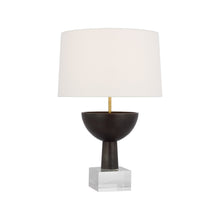 Load image into Gallery viewer, Eadan Table Lamp in Warm Iron (17.5-Inch).