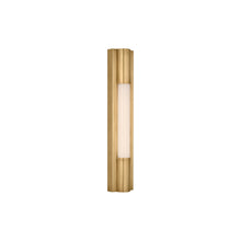 Load image into Gallery viewer, Ellington LED Bath Wall Light in Hand-Rubbed Antique Brass (16-Inch).