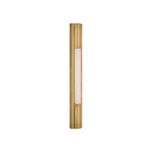 Load image into Gallery viewer, Ellington LED Bath Wall Light in Hand-Rubbed Antique Brass (24-Inch).