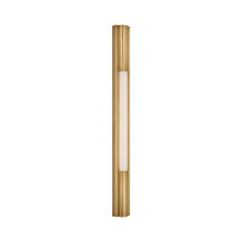 Load image into Gallery viewer, Ellington LED Bath Wall Light in Hand-Rubbed Antique Brass (32-Inch).