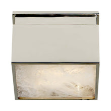 Load image into Gallery viewer, Ellis LED Flush Mount Ceiling Light in Polished Nickel.