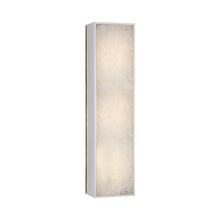 Load image into Gallery viewer, Ellis LED Wall Light in Polished Nickel.