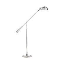 Load image into Gallery viewer, Equilibrium Floor Lamp in Polished Nickel.