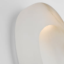 Load image into Gallery viewer, Esculpa Rounded LED Wall Light in Detail.