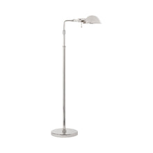 Load image into Gallery viewer, Fairfield Floor Lamp in Polished Nickel.