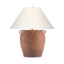 Load image into Gallery viewer, Fasano Table Lamp in Natural Terracotta.