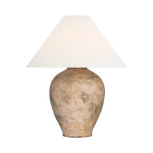 Load image into Gallery viewer, Fischer Table Lamp in Rustic Terracotta.
