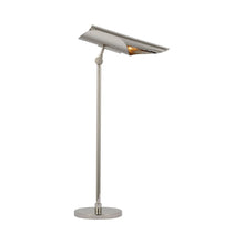 Load image into Gallery viewer, Flore Table Lamp in Polished Nickel.