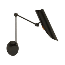 Load image into Gallery viewer, Flore Wall Light in Gun Metal.